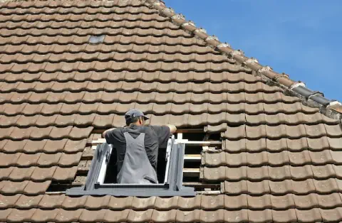 Pose de velux - Montmoreau